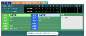 【硬式野球部】秋季東京都高等学校野球大会二回戦結果