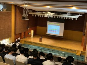 １学年探究発表会