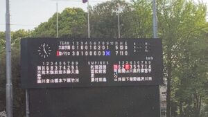 【硬式野球部】春季東京都高等学校野球大会四回戦