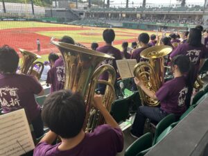 【ブラスバンド部】野球応援へ！inジャイアンツスタジアム