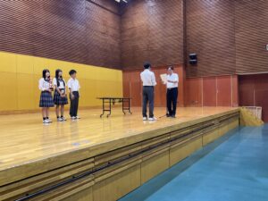 ２学期始業式