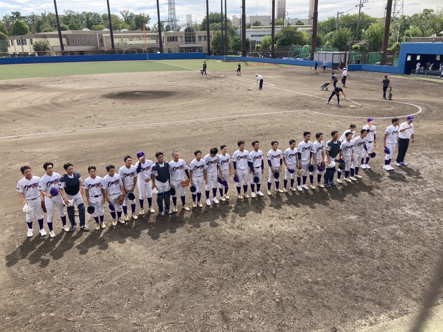 【硬式野球部】令和７年度秋季東京都高等学校野球大会　一次予選　一回戦
